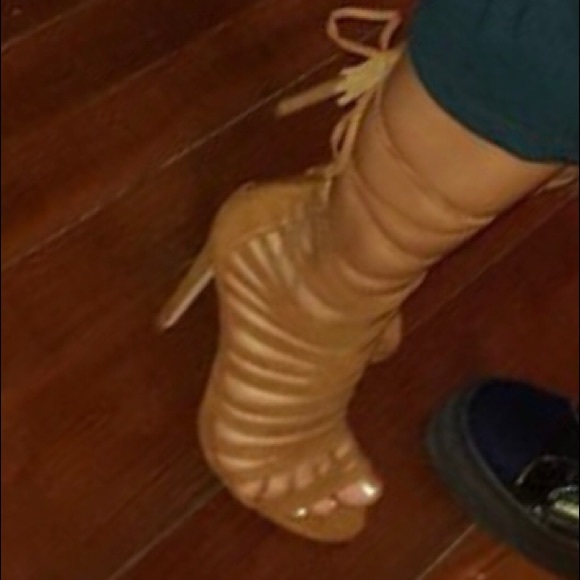 Shoes Tie Up Heels Poshmark